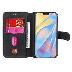 Estuche de cuero con tapa horizontal clásica...