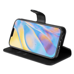Estuche de cuero con tapa horizontal clásica...