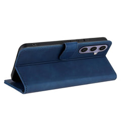 Funda de piel con tapa para teléfono con tex...