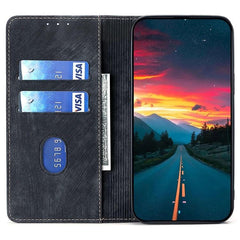 Funda de cuero magnética para teléfono con c...