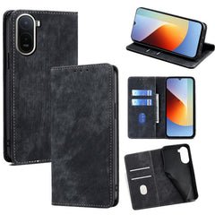 Funda de cuero magnética para teléfono con c...