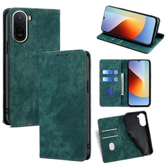 Funda de cuero magnética para teléfono con c...