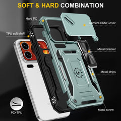 Funda para teléfono híbrida de TPU con prote...