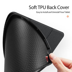DUX DUCIS Domo Series Funda de cuero TPU + P...