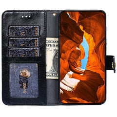 Funda de cuero para teléfono con cremallera ...