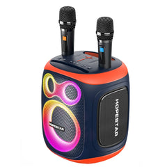Altavoz Bluetooth con micrófono dual para exteriores HOPESTAR PARTY130