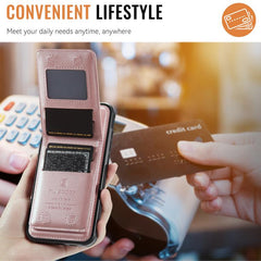 Funda para teléfono con tarjetero magnético ...