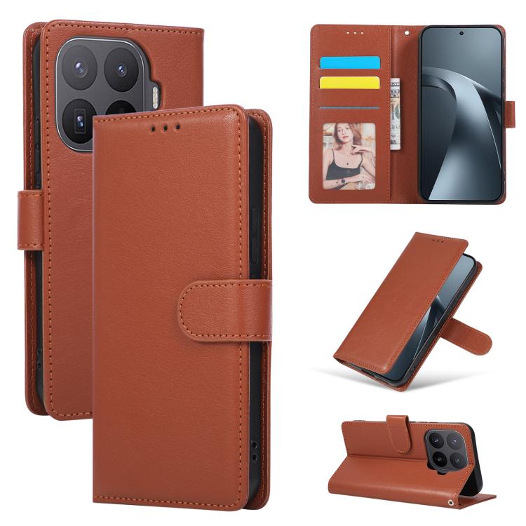 Funda de cuero multifuncional para teléfono ...