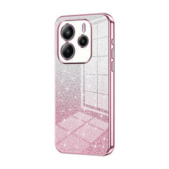 Estuche para teléfono con baño de oro y purp...