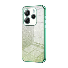 Estuche para teléfono con baño de oro y purp...