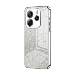 Estuche para teléfono con baño de oro y purp...
