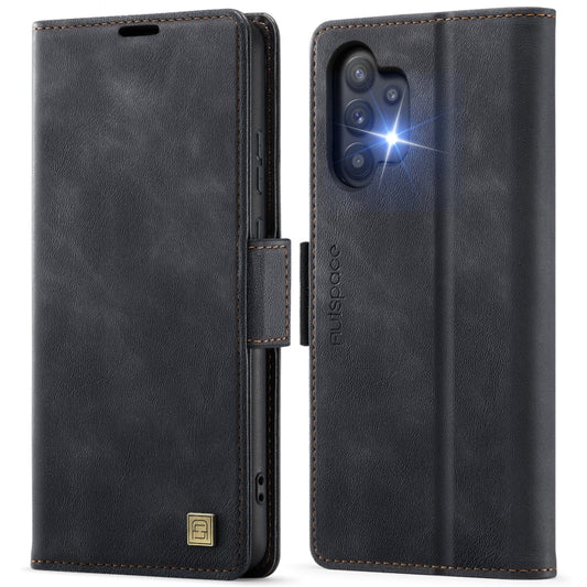 Funda de cuero para teléfono con RFID magnét...