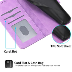 Funda para teléfono híbrida de piel sintétic...