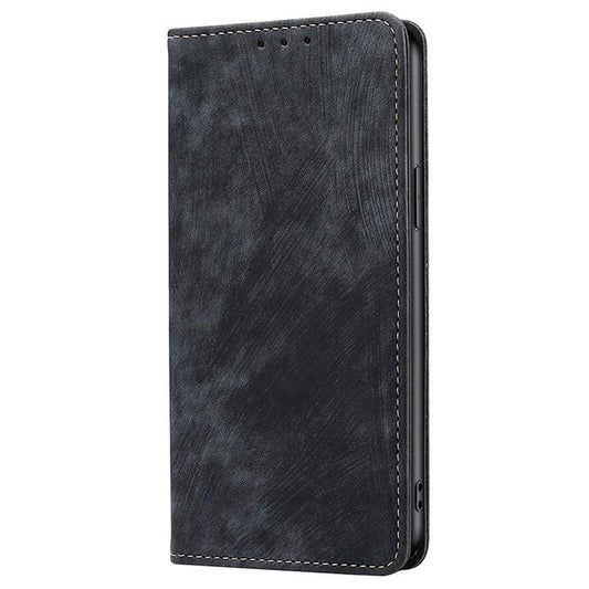 Funda de cuero magnética para teléfono con c...