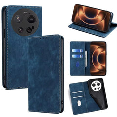 Funda de cuero magnética para teléfono con c...