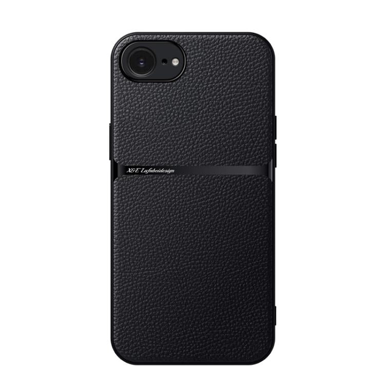 Funda para teléfono de piel de lichi con cob...