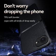 Funda para teléfono de piel de lichi con cob...