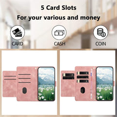 Funda para teléfono de piel con estampado de...