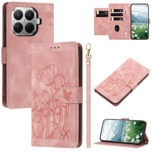 Funda para teléfono de piel con estampado de...