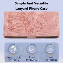 Funda para teléfono de piel con estampado de...