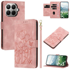 Funda para teléfono de piel con estampado de...