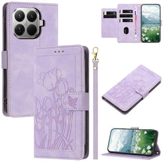 Funda para teléfono de piel con estampado de...