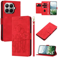 Funda para teléfono de piel con estampado de...
