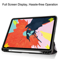 Para iPad Air 2020 10.8 TPU Funda de cuero c...