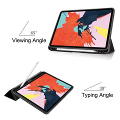 Para iPad Air 2020 10.8 TPU Funda de cuero c...