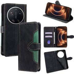 Funda de cuero para teléfono con hebilla mag...