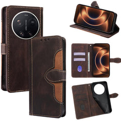 Funda de cuero para teléfono con hebilla mag...