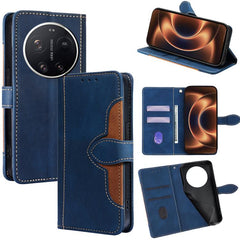 Funda de cuero para teléfono con hebilla mag...
