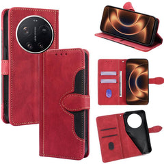 Funda de cuero para teléfono con hebilla mag...