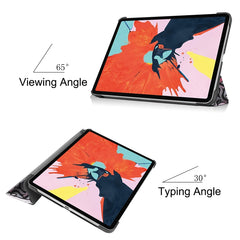 Para iPad Air 2020 10.8 Funda de cuero con t...