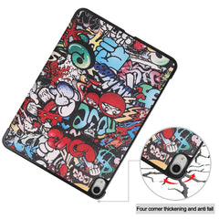 Para iPad Air 2020 10.8 Funda de cuero con t...