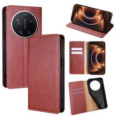 Funda para teléfono de cuero magnético de co...