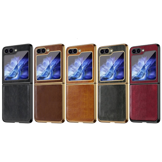 Funda para teléfono de PU con textura de cab...