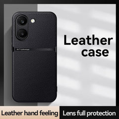 Funda para teléfono de piel de lichi con cob...