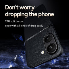 Funda para teléfono de piel de lichi con cob...