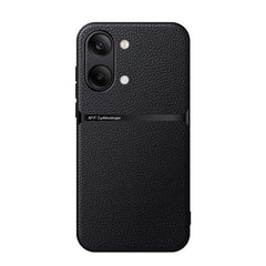 Funda para teléfono de piel de lichi con cob...