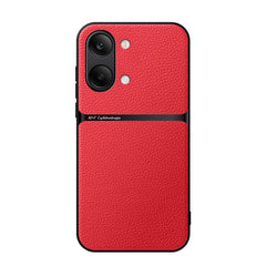 Funda para teléfono de piel de lichi con cob...