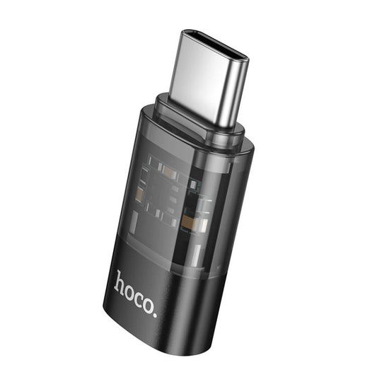 Adaptador OTG transparente hoco UA36D USB-C/...
