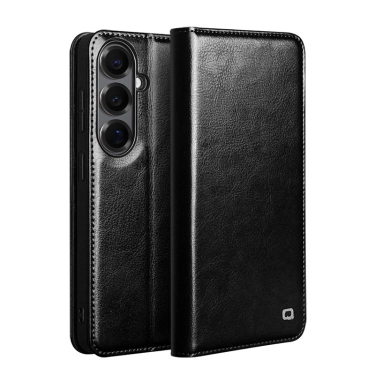 Funda de cuero genuino para teléfono QIALINO...