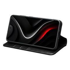 Funda de cuero genuino para teléfono QIALINO...