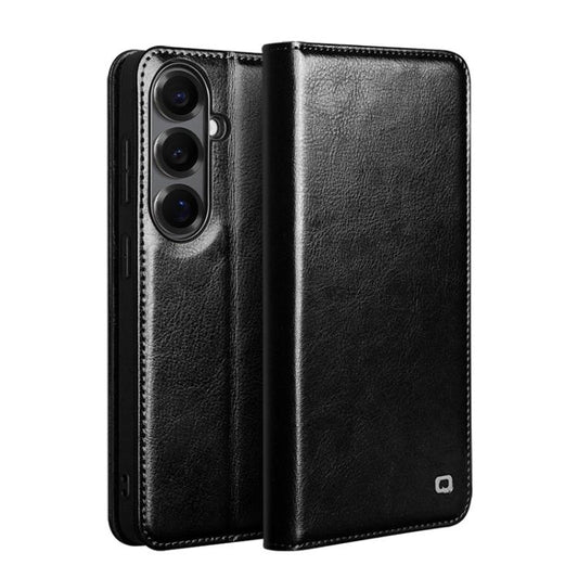 Funda de cuero genuino para teléfono QIALINO...