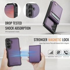 Estuche para teléfono de PU con tarjetero RF...