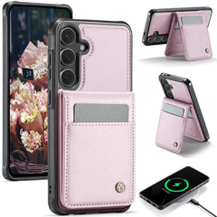 Estuche para teléfono de PU con tarjetero RF...