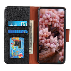 Estuche de cuero con tapa horizontal Napa Te...