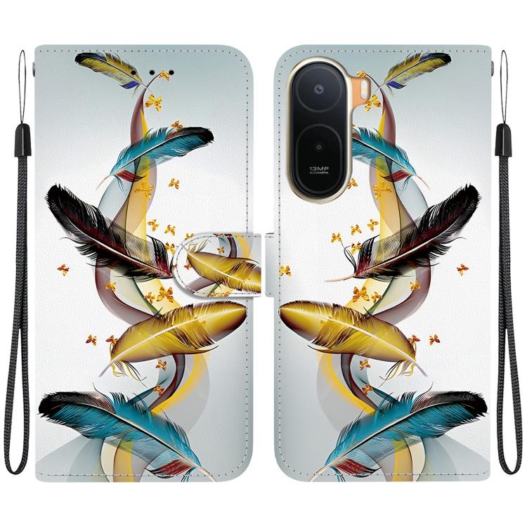 Funda de cuero para teléfono con dibujo de c...