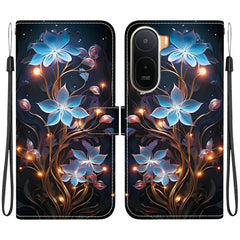Funda de cuero para teléfono con dibujo de c...